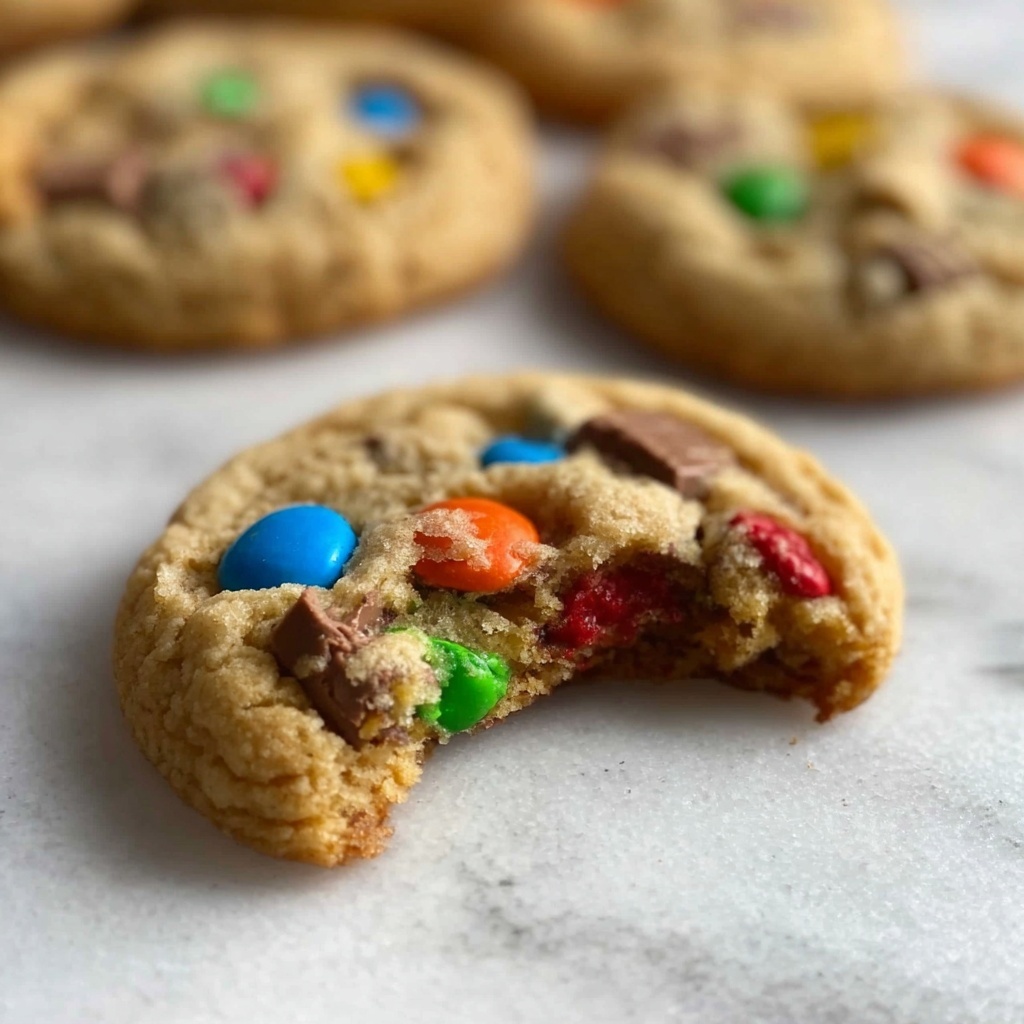 Soft and Chewy M&M Cookies Recipe - Recipe Image