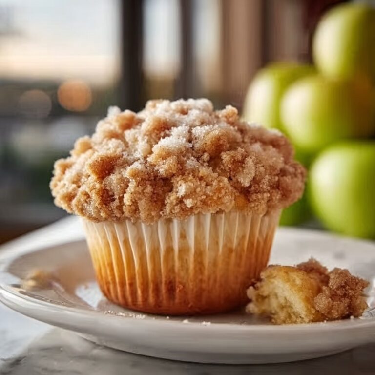 Easy Apple Cinnamon Muffins with Streusel Topping and Glaze Recipe