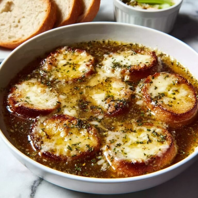 Homemade French Onion Soup Recipe