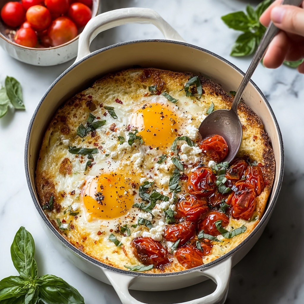 Baked Feta Eggs Recipe for a Flavor-Packed Brunch Delight Recipe - Recipe Image