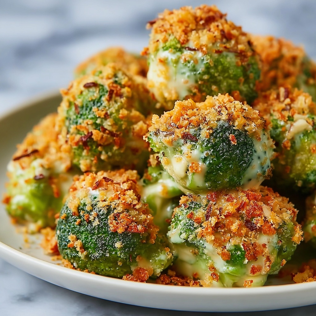 Baked Broccoli Cheese Balls Recipe - Recipe Image
