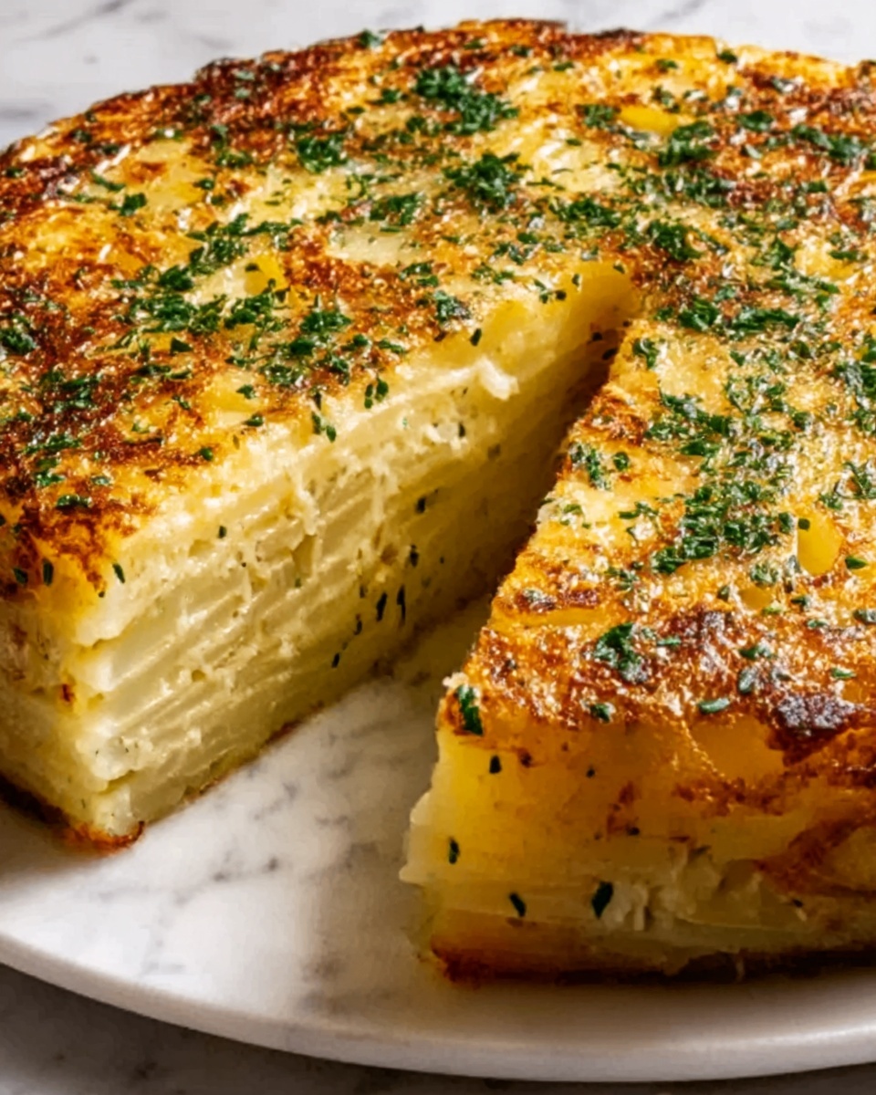 Crispy Baked Potato Kugel Recipe - Recipe Image