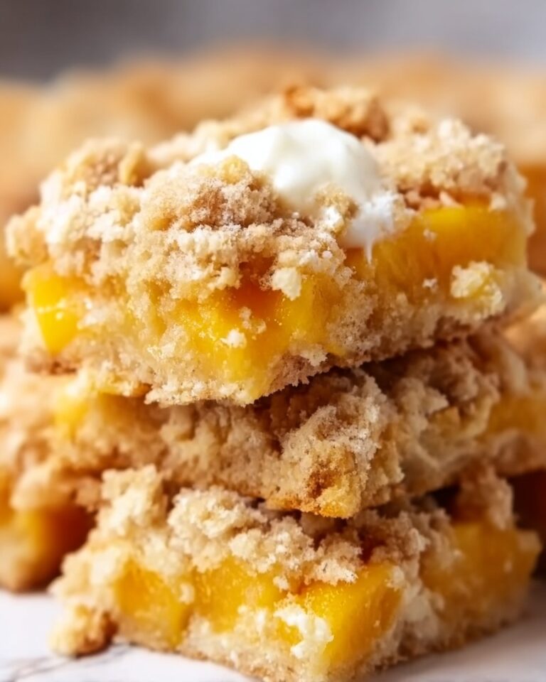 Easy Peach Dump Cake Recipe