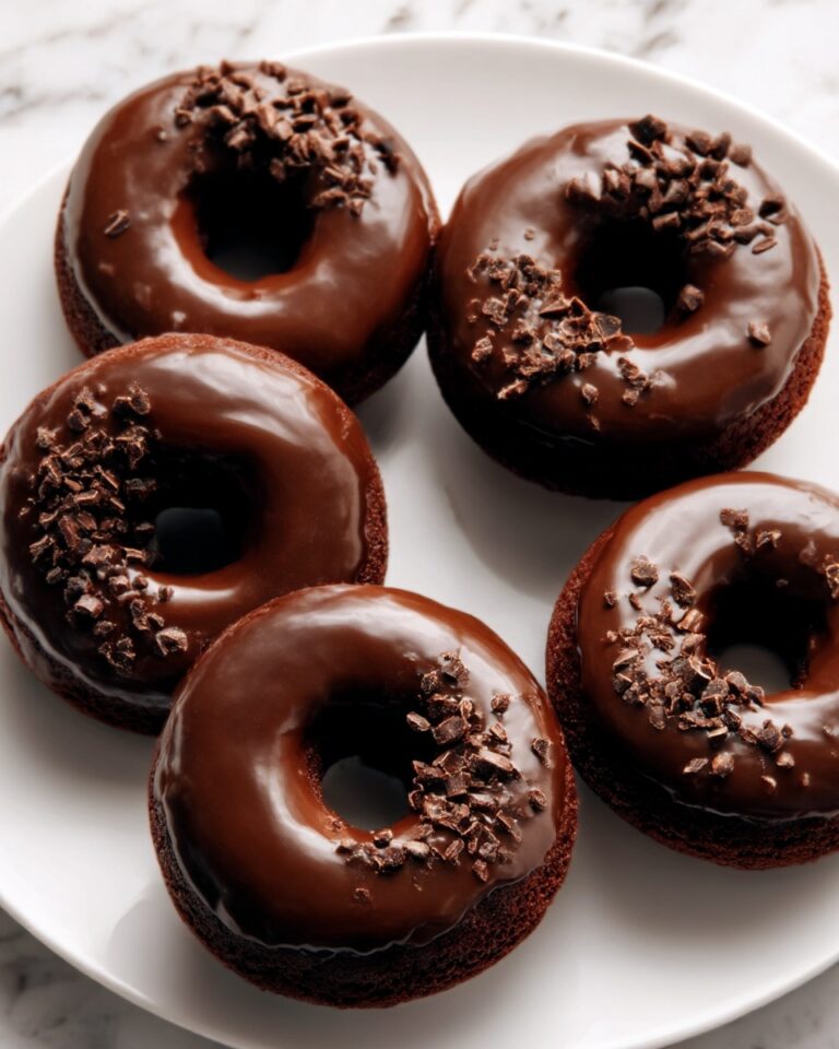 Irresistible Chocolate Cake Donuts Recipe