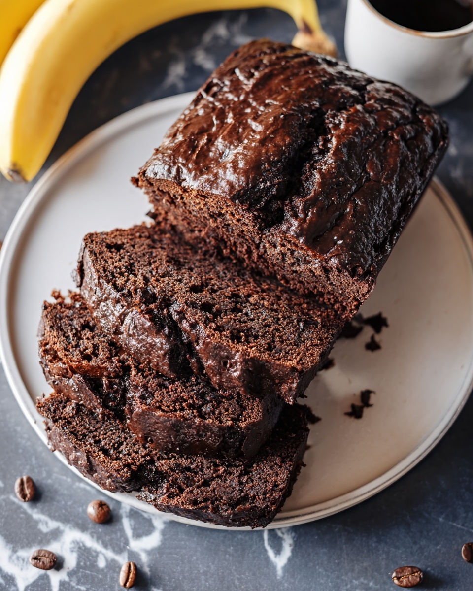 Chocolate Espresso Banana Bread Recipe - Recipe Image