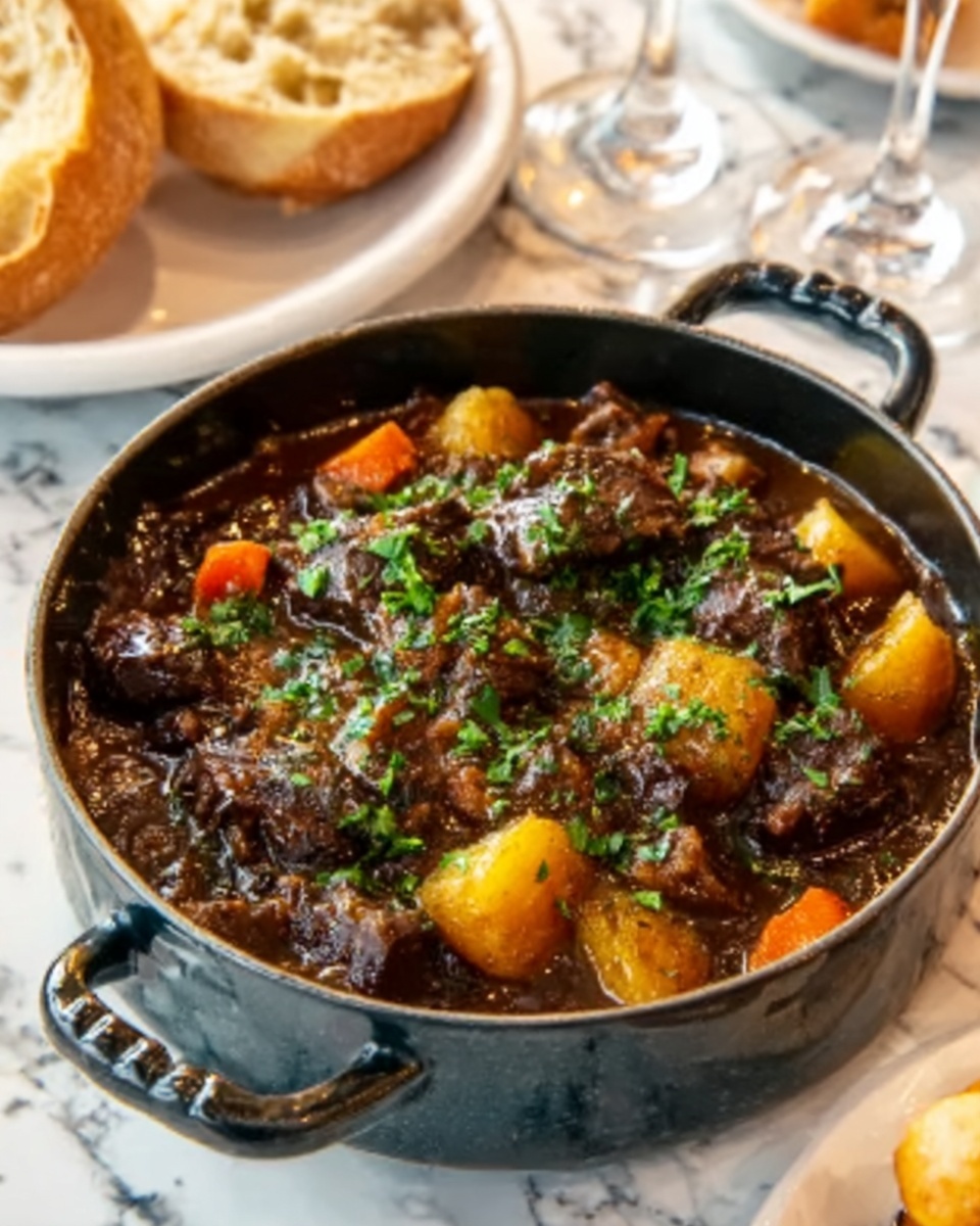 Easy Beef Bourguignon Recipe - Recipe Image