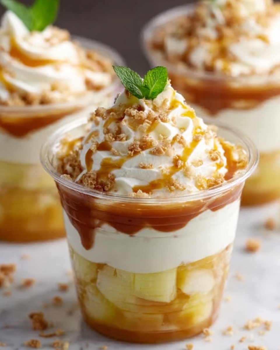 Fall-Inspired Caramel Apple Dessert Cups Recipe - Recipe Image