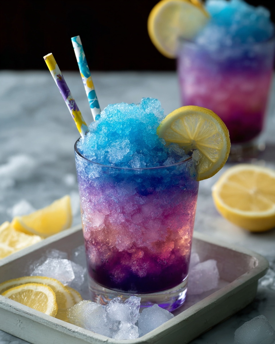 Galaxy Lemonade Slushie Recipe - Recipe Image