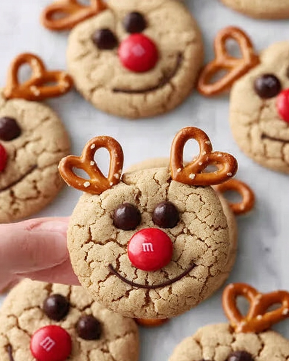 Rudolph Peanut Butter Cookie Recipe - Recipe Image