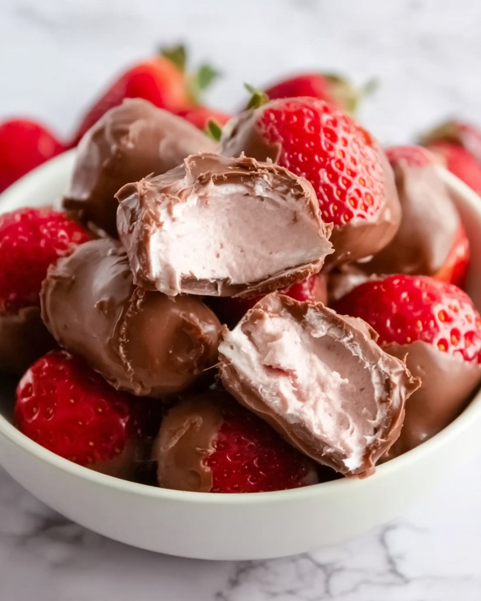 Chocolate Strawberry Yogurt Clusters Recipe - Recipe Image