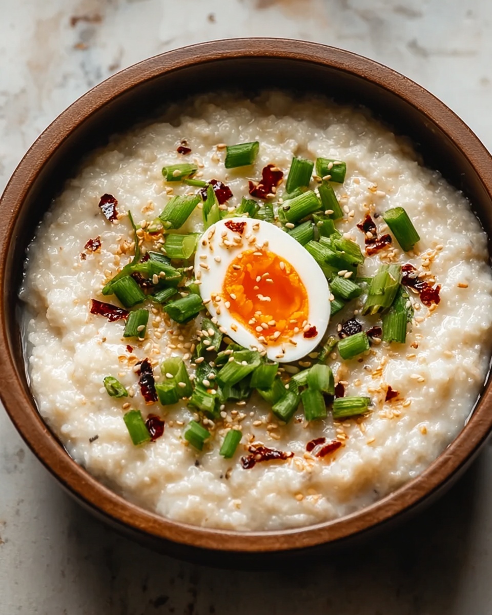 Congee with Miso Sauce Recipe - Recipe Image