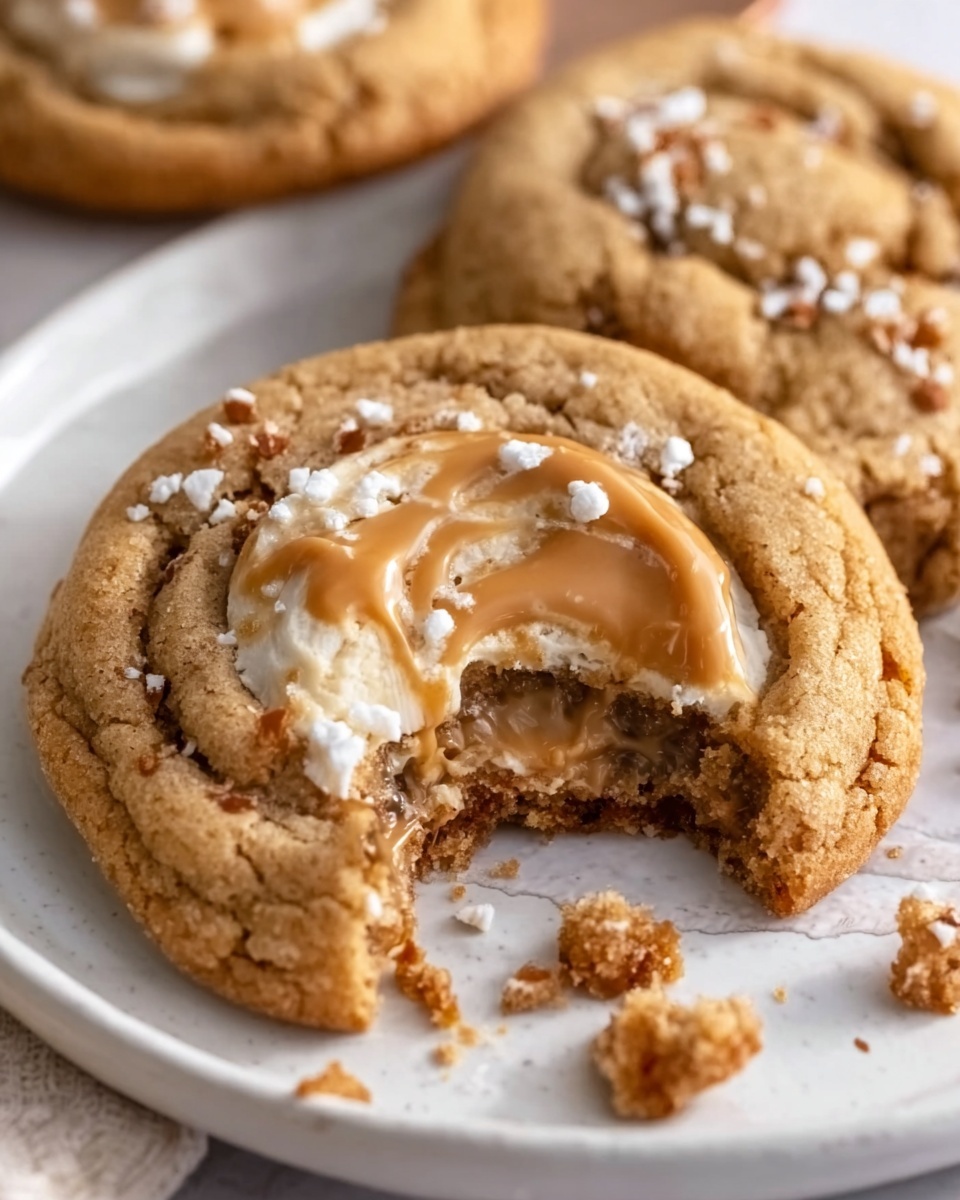 Cookie Butter Cheesecake Cookies Recipe - Recipe Image