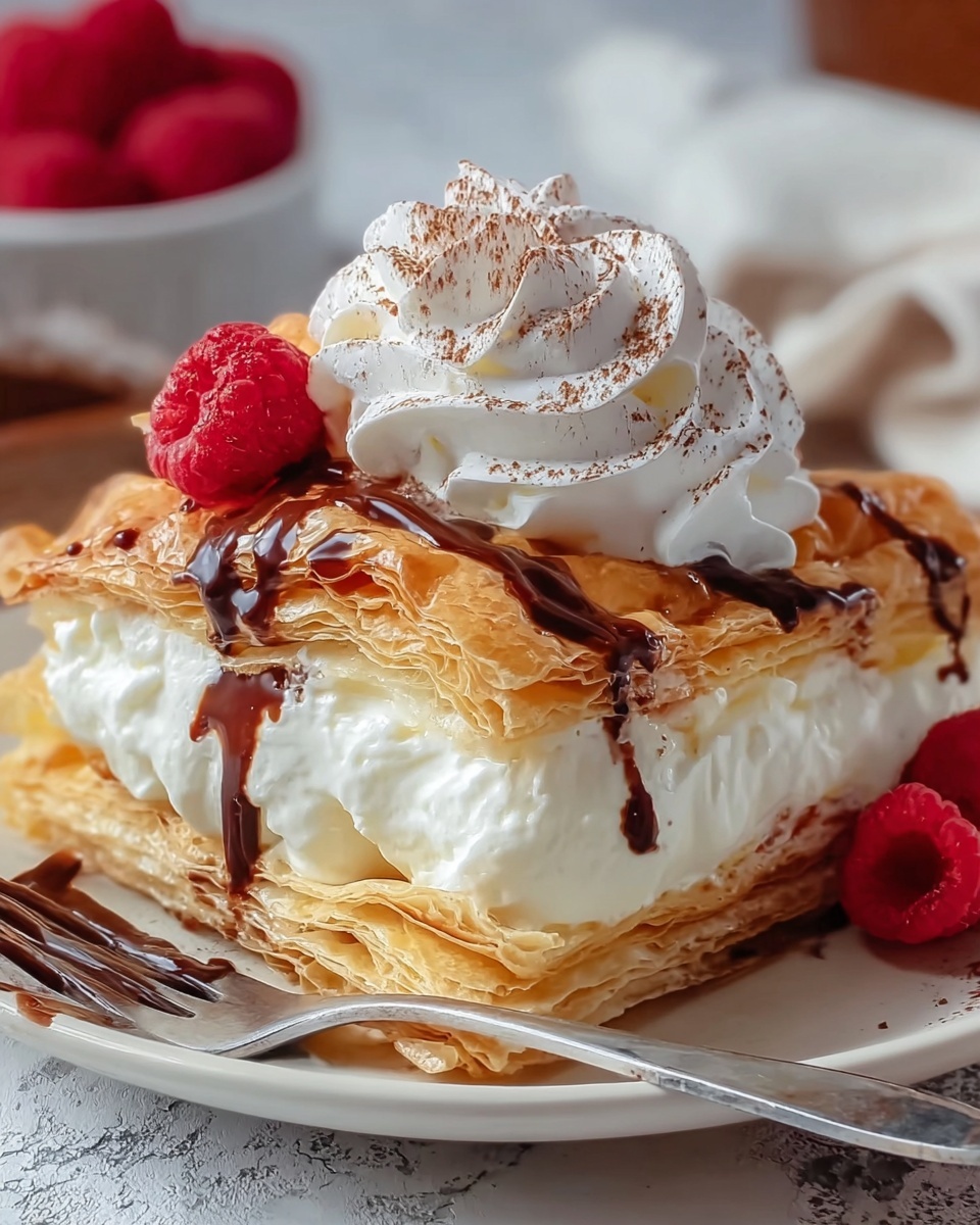Easy Cream Puff Dessert Recipe - Recipe Image