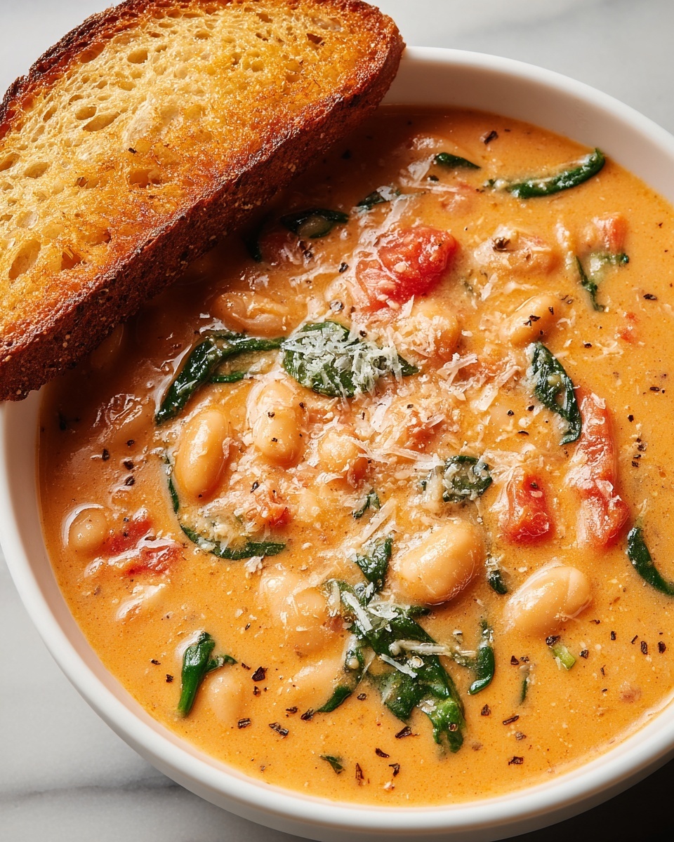 Creamy Tomato and White Bean Stew Recipe - Recipe Image