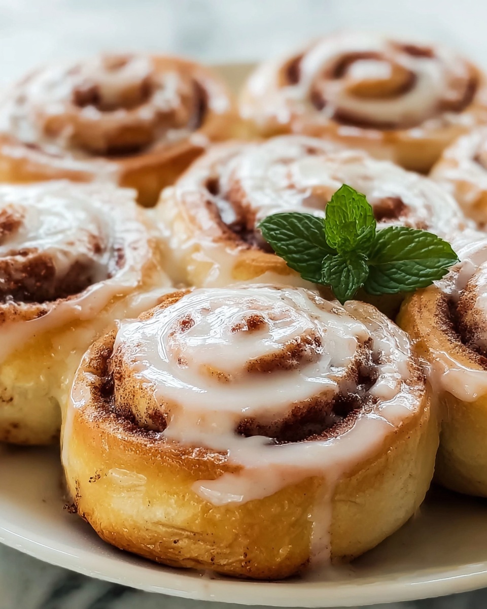 TikTok Cinnamon Rolls Recipe - Recipe Image