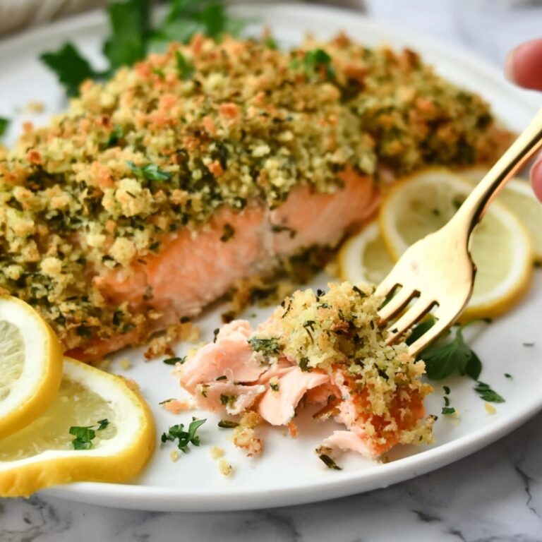 Panko-Crusted Salmon Recipe