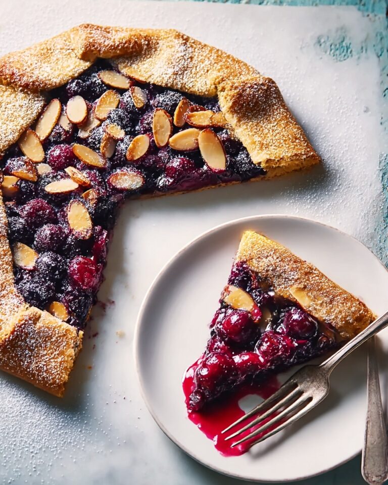 Blueberry & Almond Galette Recipe