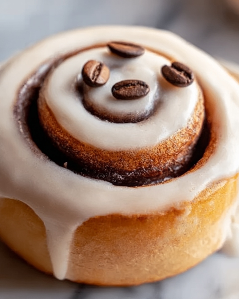 Coffee Cinnamon Rolls with Light Brown Coffee Frosting Recipe - Recipe Image