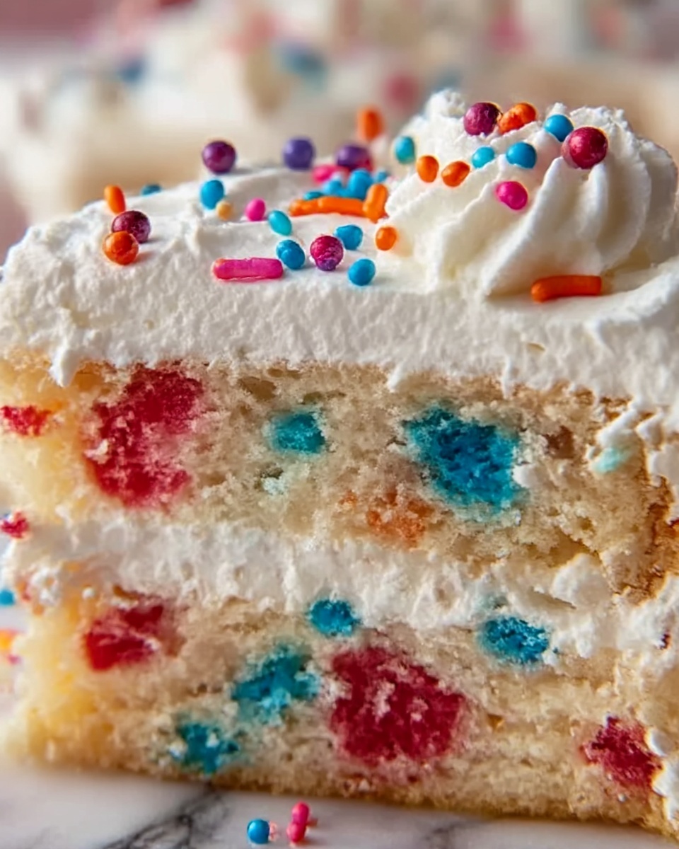 Funfetti Flag Cake Recipe - Recipe Image
