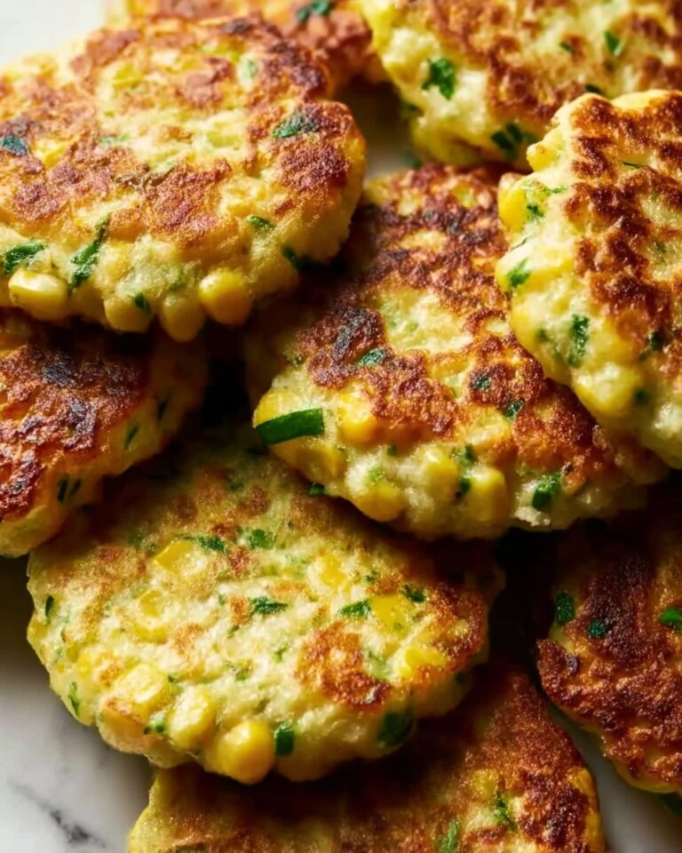 Zucchini and Edamame Fritters (High Protein) Recipe