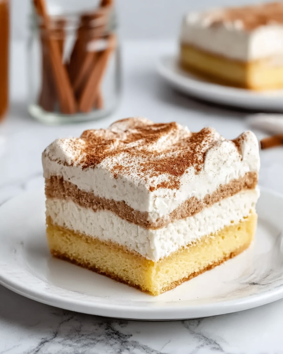 Cinnamon Roll Poke Cake Recipe - Recipe Image