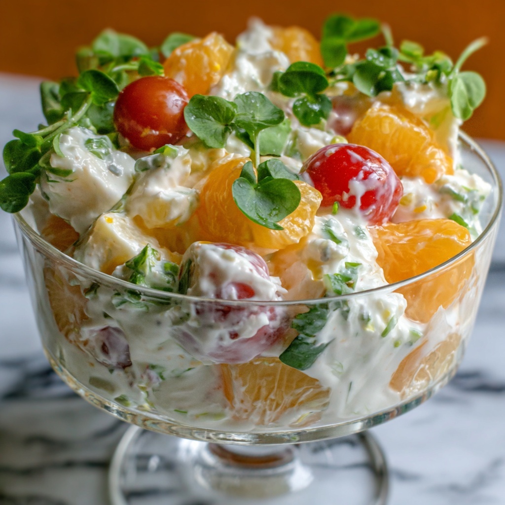 Chris’s Hawaiian Fluff Salad Recipe - Recipe Image