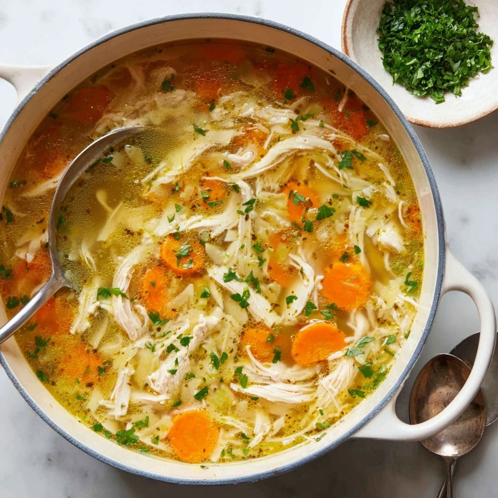 Hearty Chicken Noodle Soup Recipe - Recipe Image