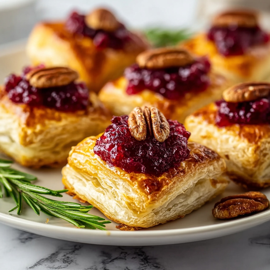Cranberry Brie Bites: Easy and Elegant Holiday Appetizers Recipe - Recipe Image