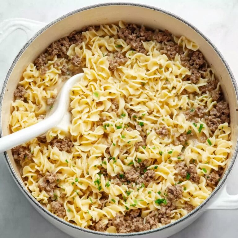 The Best Hamburger Stroganoff Recipe