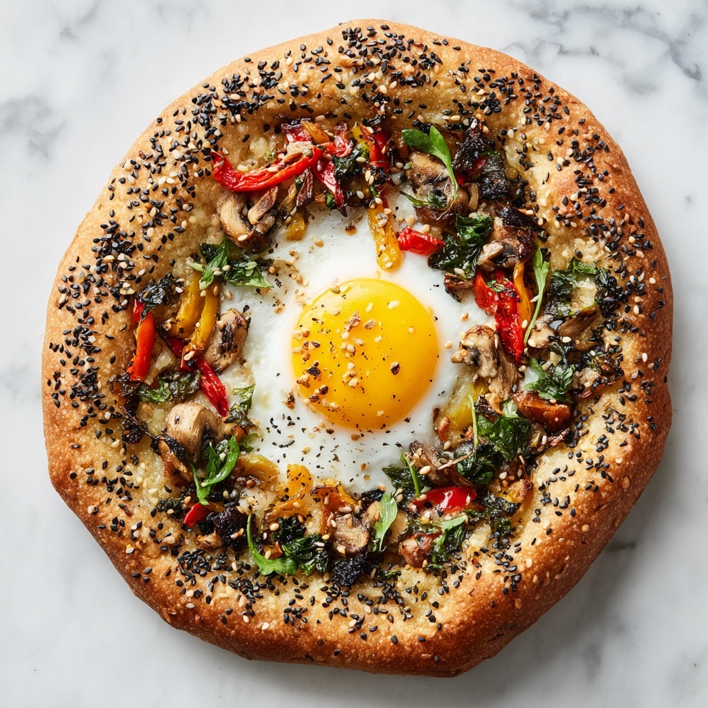 Shakshouka Focaccia Recipe - Recipe Image