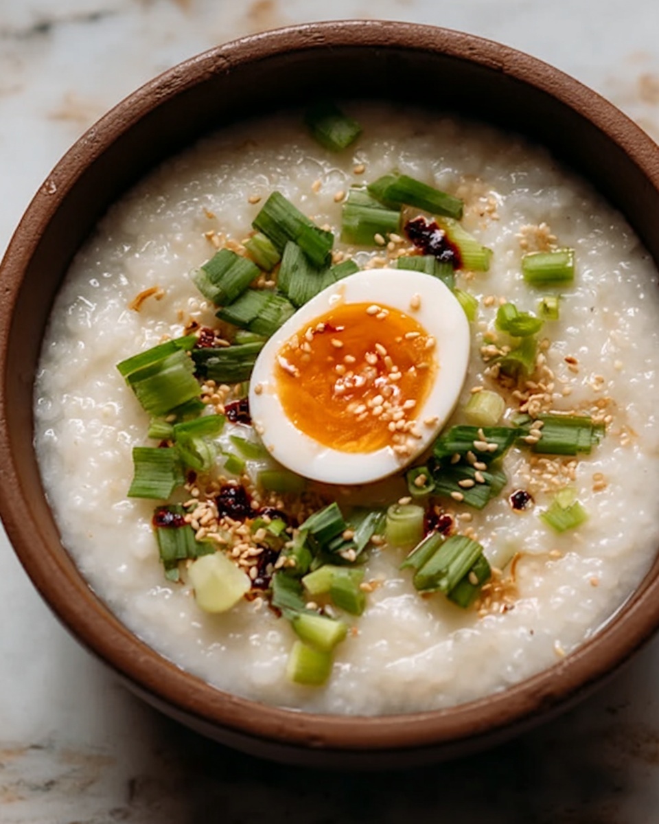 Congee with Miso Sauce Recipe - Recipe Image