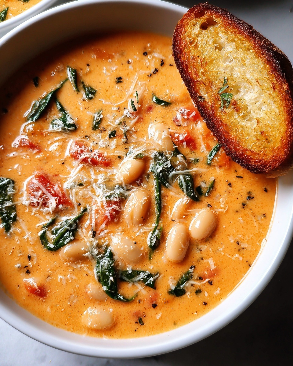 Creamy Tomato and White Bean Stew Recipe - Recipe Image
