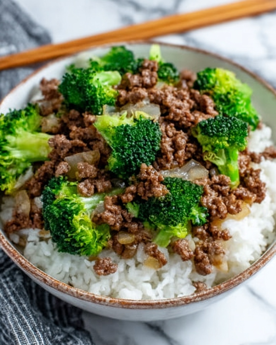 Ground Beef and Broccoli Stir Fry Recipe - Recipe Image