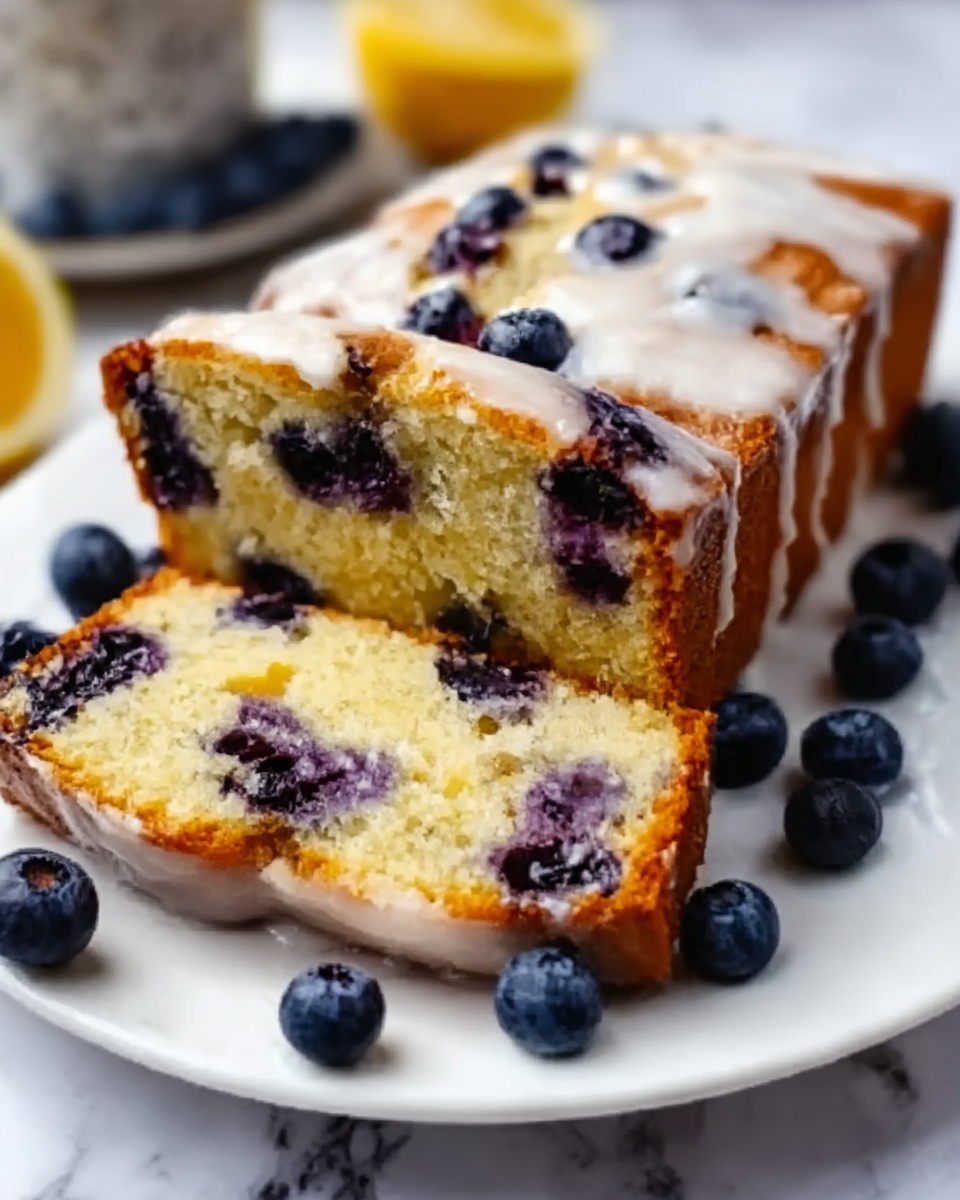 Lemon Blueberry Bread Recipe - Recipe Image