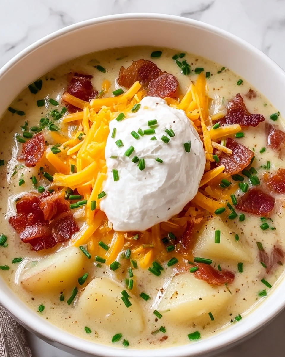 Loaded Baked Potato Soup Recipe - Recipe Image