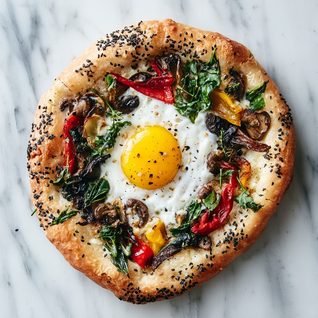 Shakshouka Focaccia Recipe - Recipe Image