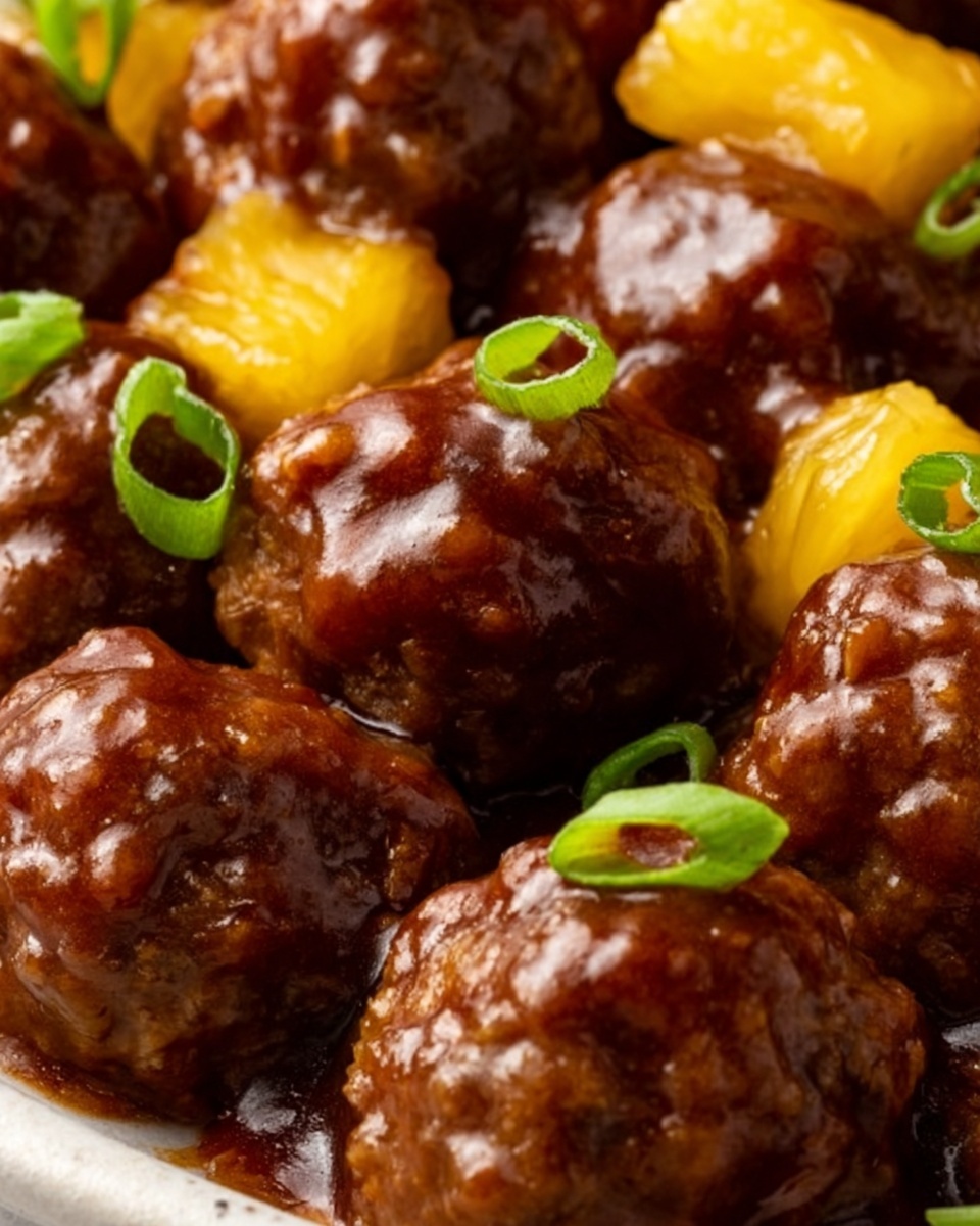 Crockpot Sweet and Sour Meatballs Recipe - Recipe Image