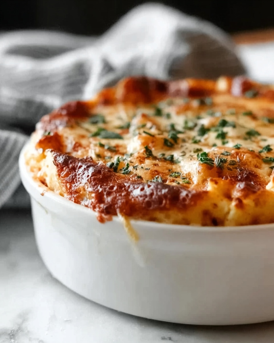 Creamy Baked Potato Soup with Crispy Bacon and Cheddar Recipe - Recipe Image